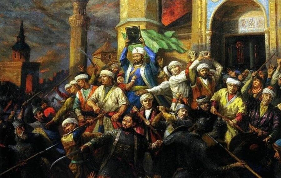 Взятие иваном грозным города казани. Кул Шариф 1552. Кул Шариф Казанского ханства.