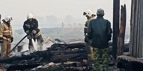Татарстан выделил 3 млн рублей пострадавшим от пожара в омской деревне Каракуль