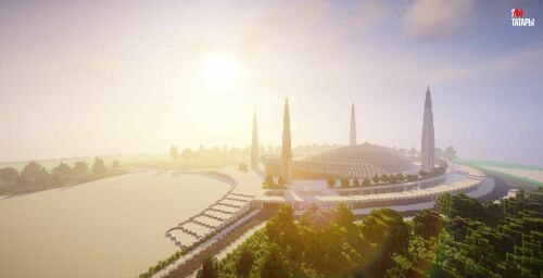 «Миллиард.Татар» и волонтеры построили в Minecraft новую Соборную мечеть в Казани