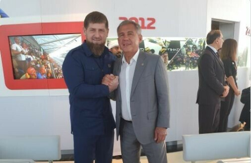 Рамзан Кадыров поздравил Рустама Минниханова с 1100-летием принятия Ислама Волжской Булгарией