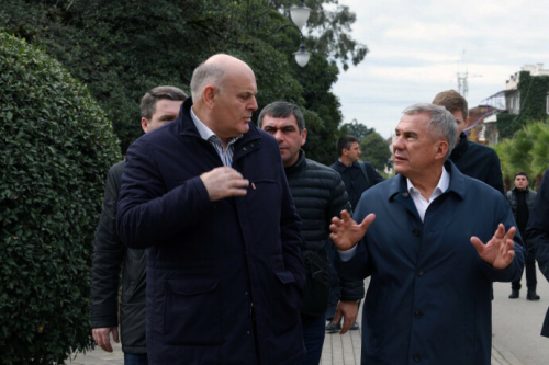 Президент Татарстана посетил Абхазию