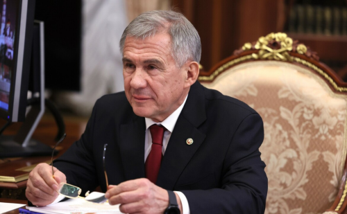 О чем Рустам Минниханов говорил на встрече с Владимиром Путиным