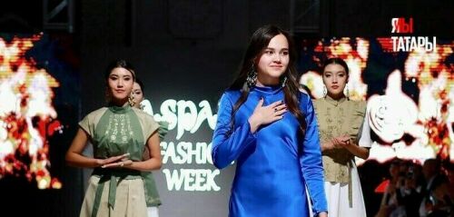 Казанская студентка Наиля Бурганова на ASPARA FASHION WEEK в Казахстане