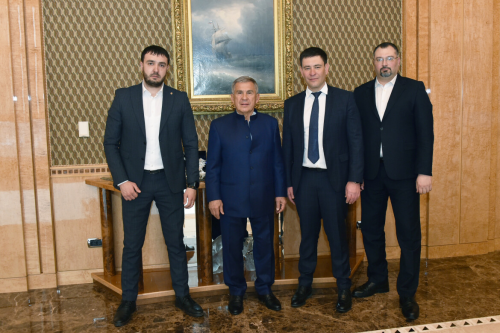 Рустам Минниханов встретился с делегацией из Гагаузии