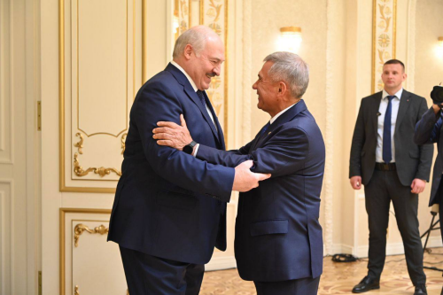 Рустам Минниханов встретился с Александром Лукашенко