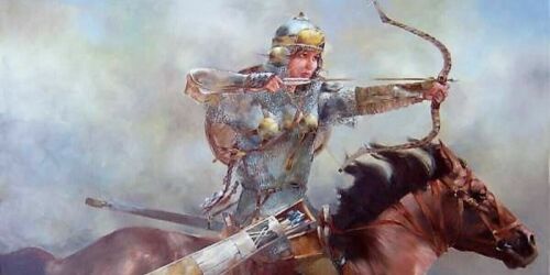 История амазонок: сарматские воительницы, сорок булгарских девиц и каракалпакская богатырша