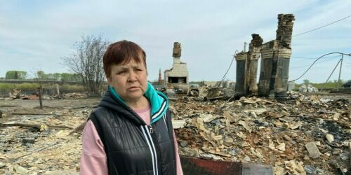 «Татарстану огромное спасибо!»: репортаж из сгоревшего села Юлдус в Курганской области