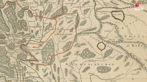 На карте Зорькина нашлись «Казанское царство» и «герцогство Болгарское»