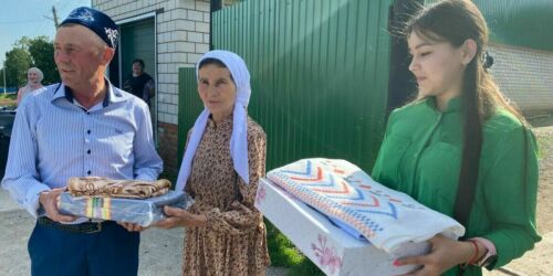 Сбор подарков к Сабантую в селе Шинар: «Очень красивая, добрая традиция»