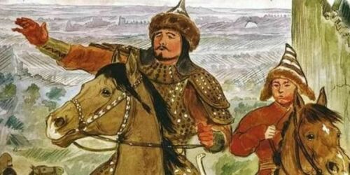 «Того же лета царь Токтамышь посла в Болгары и повеле христианскиа гости Русскыя грабити»