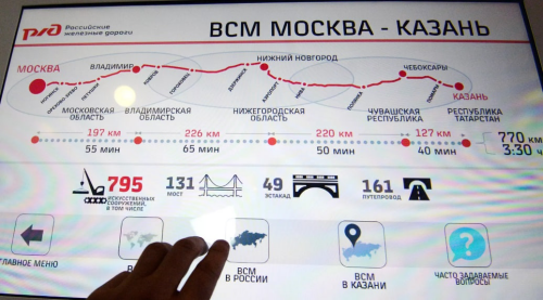 Строительство высокоскоростной магистрали Москва – Казань стартует в 2028 году