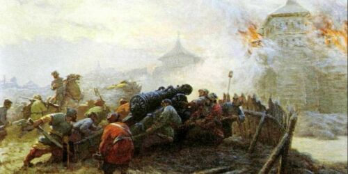 «А на Галицкой дороге зa Казанию-рекою велел государь быти воеводе своему князю Ивану Ромодановьскому с людми»