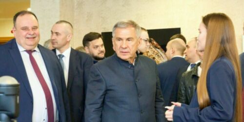 Минниханов на форуме в Москве: «Зато мы знаем, кто с нами, а кто против нас»