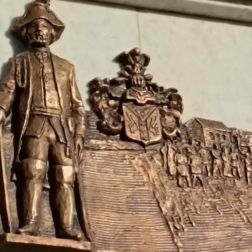 В Тобольске появился барельеф татарского мурзы Сабанака Кульмаметьева