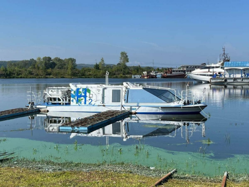 В Татарстане состоялся спуск на воду первого водородного судна