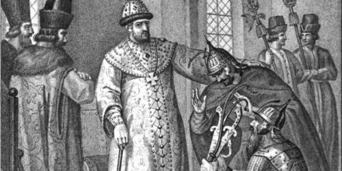 «Призывает государь к собе немчина, именуема Размысла, хитра, навычна градскому разорению. и приказывает ему подкоп под град учинити»