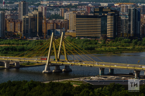Два новых отеля откроются у моста Миллениум в Казани до конца года