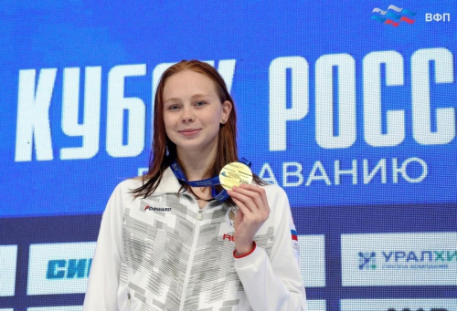 Татарская спортсменка Алина Гайфутдинова первой среди россиян отобралась на чемпионат мира по плаванию в Сингапуре