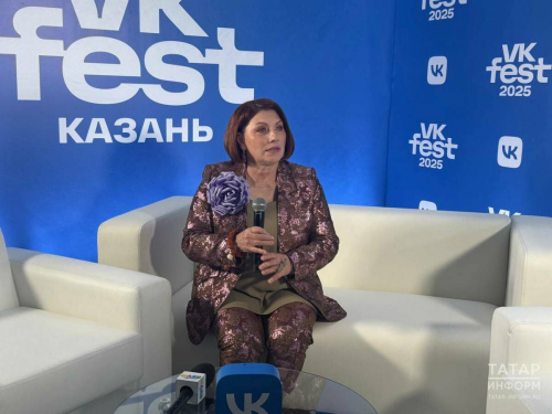 Роза Сябитова на VK Fest в Казани: «Татарстан – моя малая родина»