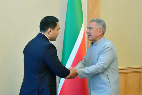 Минниханов обсудил сотрудничество с замминистра МИД Узбекистана