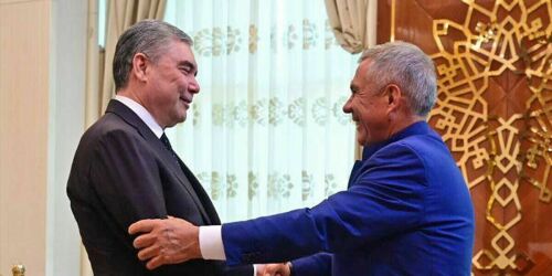 «Рәхим итегез» и давний друг Бердымухамедов: для чего Минниханов ездил в Туркмению