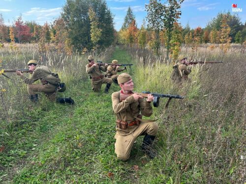 «Марш в прошлое» прошел в Верхнем Услоне