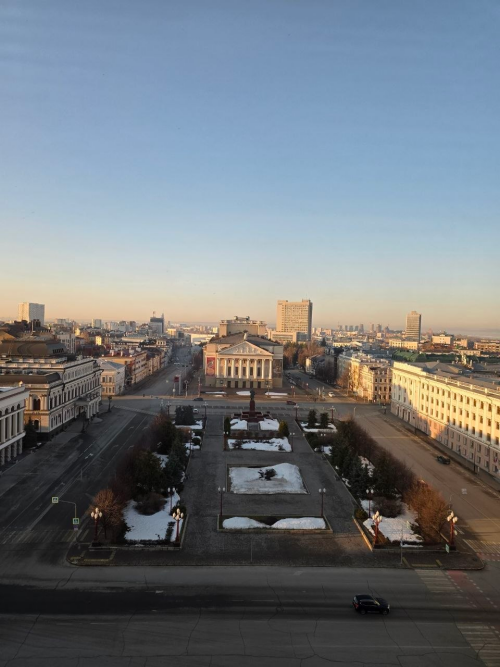 Рустам Минниханов поприветствовал жителей Татарстана панорамой весенней Казани