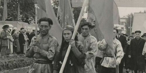 Хакасский Тун пайрам и татарский сабантуй на кадрах хроники
