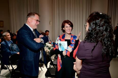 Историк Мари Фаверо на презентации в Казахстане: «У Золотой Орды много наследников, и Татарстан входит в их число»