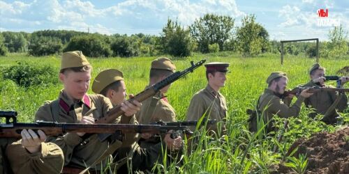"Марш в прошлое", приуроченный к 80-й годовщине победы в Великой Отечественной войне